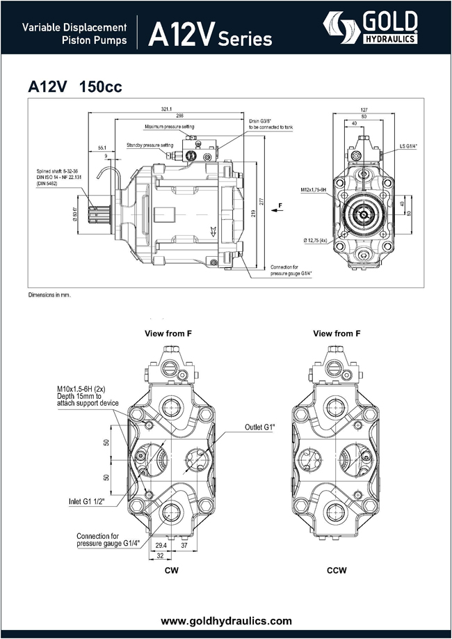 Bent Axis Piston Pumps Motors