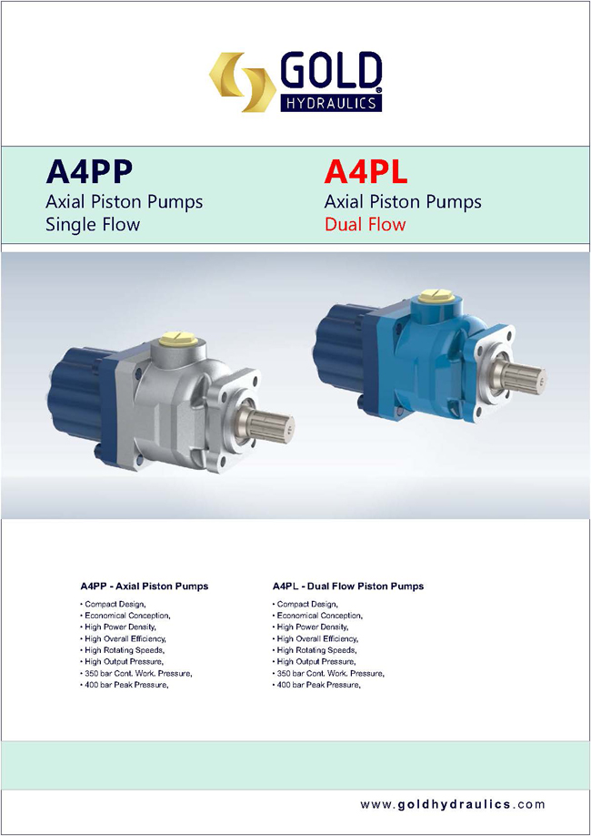 Bent Axis Piston Pumps Motors