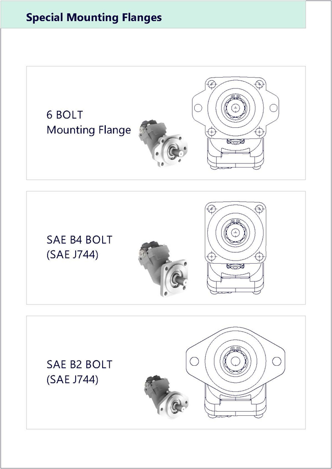 Bent Axis Piston Pumps Motors